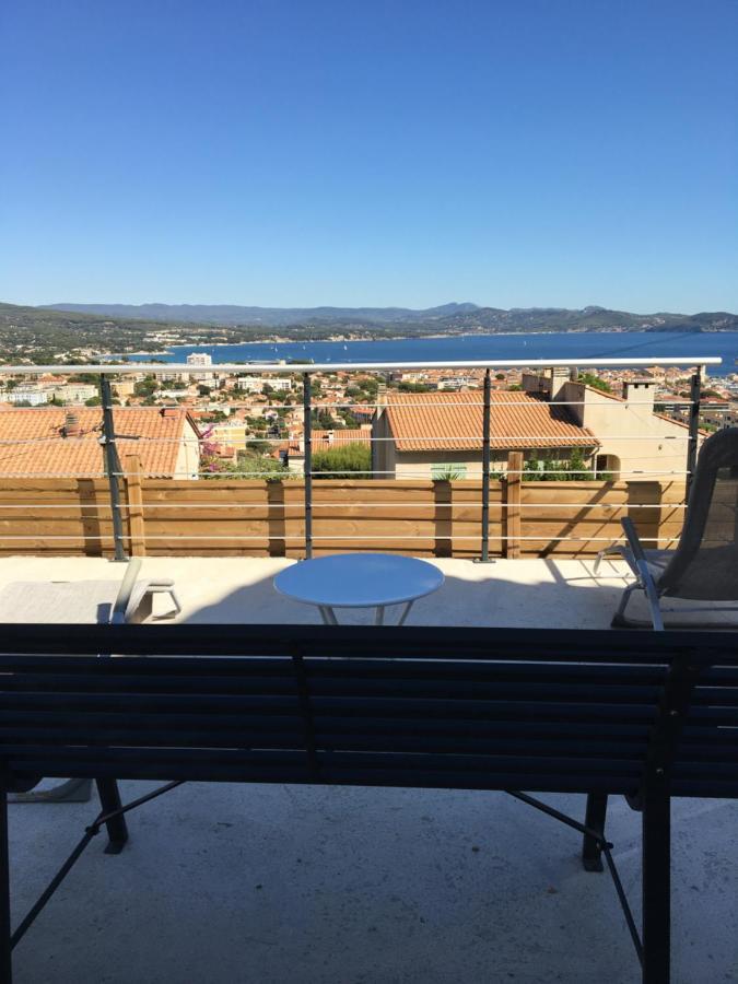 Rez-De-Villa Vue Mer Panoramique 4 P - Soleil Levant La Ciotat Bagian luar foto